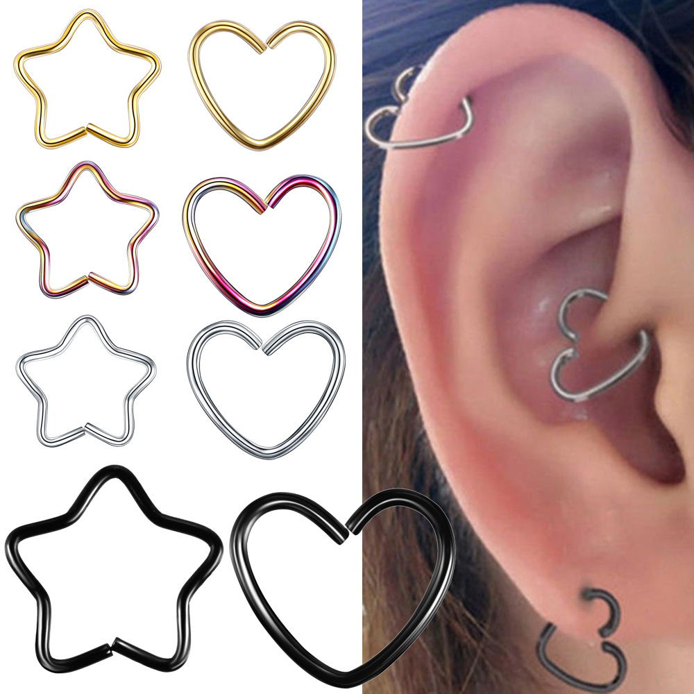 Body Jewelry Surgical Steel - Joias corporais de aço cirúrgico daith