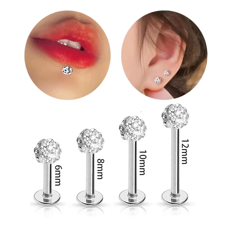 4 peças de joias para piercing - Body Jewelry Surgical Steel avaliação e preço