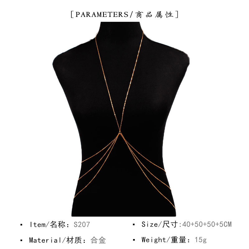 Novo estilo simples corrente c - Body Jewelry Necklace avaliação e preço