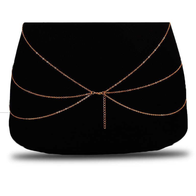 Novo estilo simples corrente c - Body Jewelry Necklace avaliação e preço