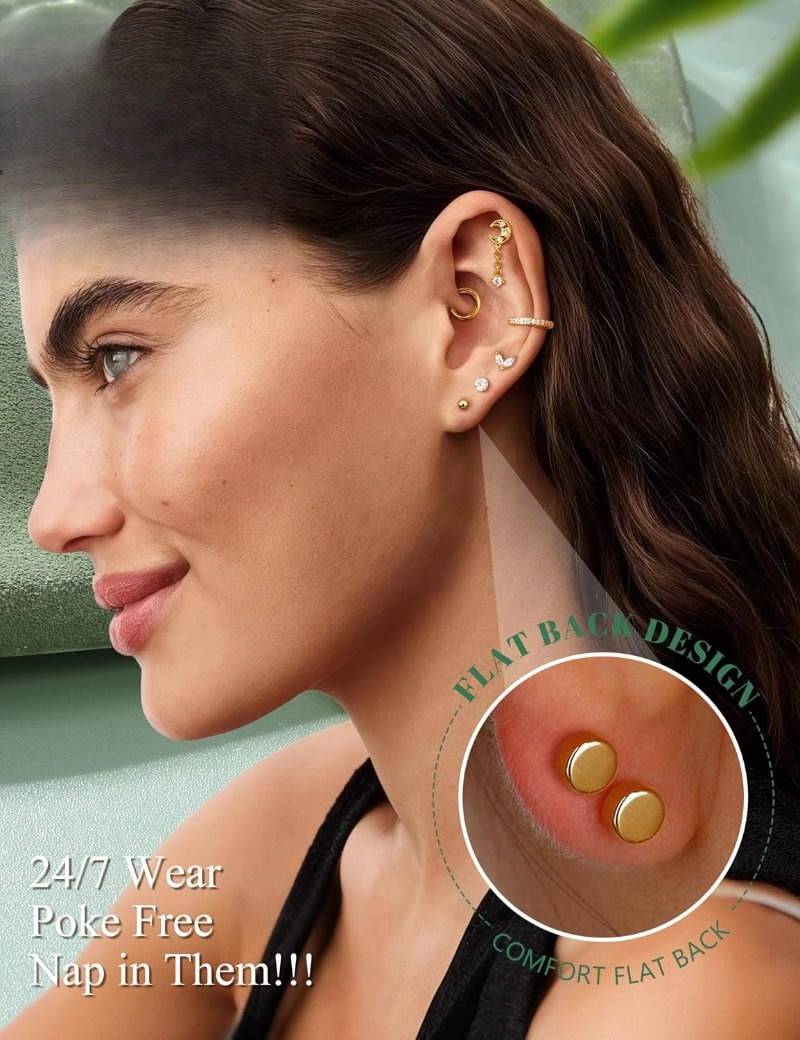 Brincos de Cartilagem Calibre  - Body Jewelry Surgical Steel avaliação e preço